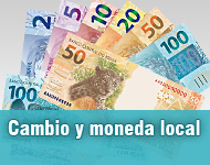 Cambio y moneda local